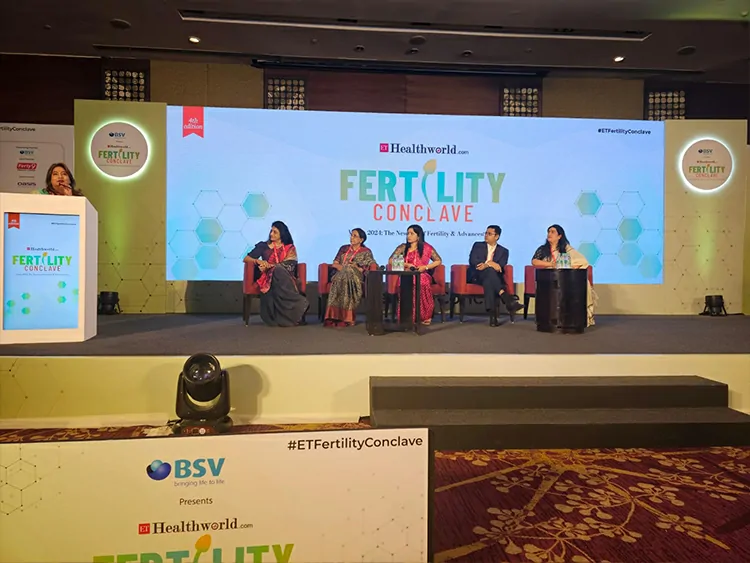 Was invited as panelist to discuss on importance of KPI s ( key performance  indicators) in IVF by Economic  times -ET HEALTHWORLD FERTILITY CONCLAVE.